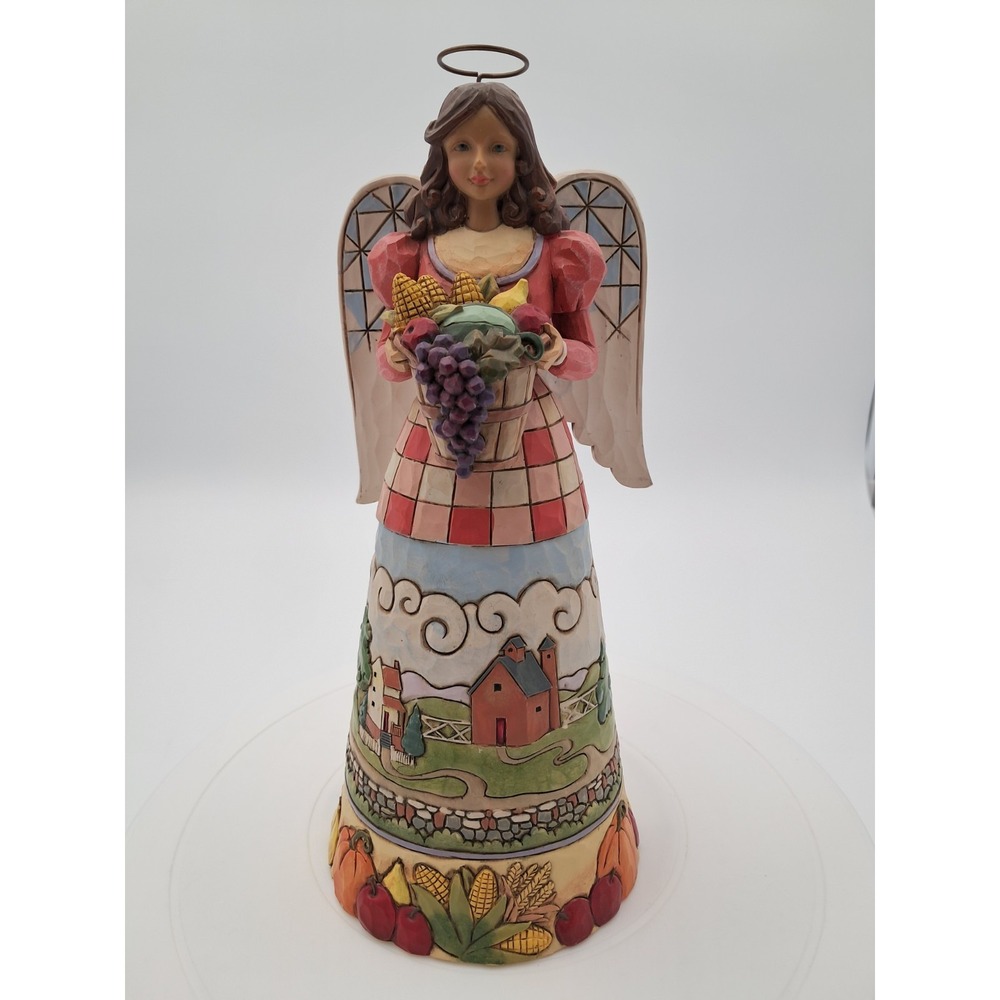 Jim Shore-All Good‎ Gifts Fall Harvest Angel